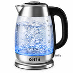 1.8L Borosilicate Glass Electric Kettle ketfii electric kettle