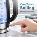 One-Touch Boiling for Everyday Convenience ketfii electric kettle